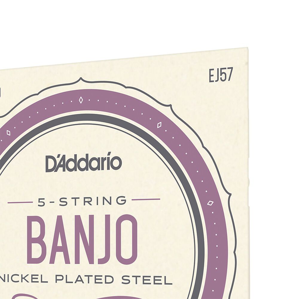Set De Cuerdas Banjo Nickel Custom Ej57 Med Daddario image number 3.0